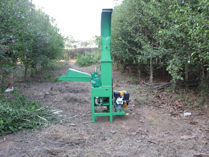 máquina de corte de paja