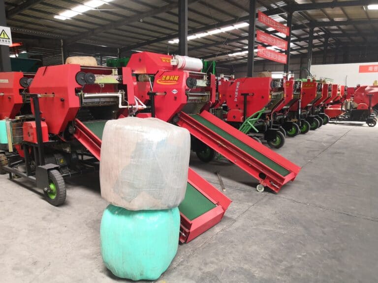 Silage bundling and wrapping machine