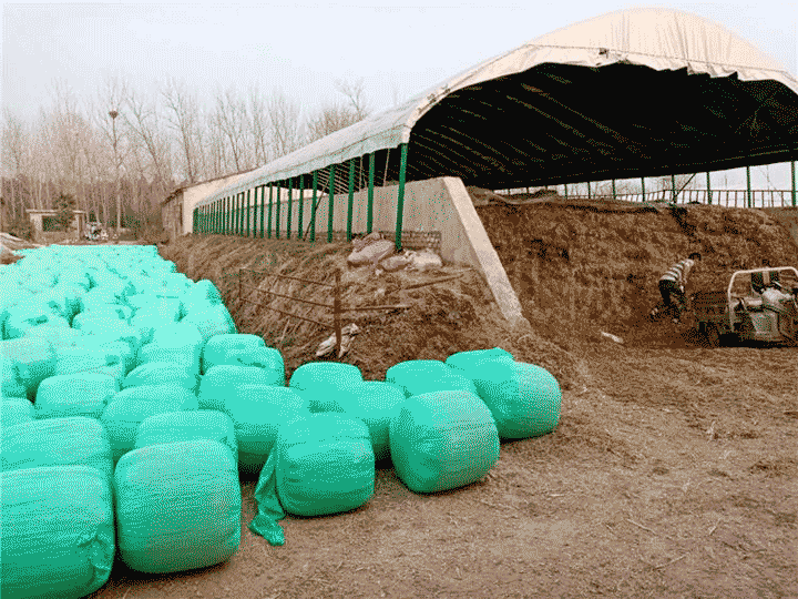 Mini silage bale