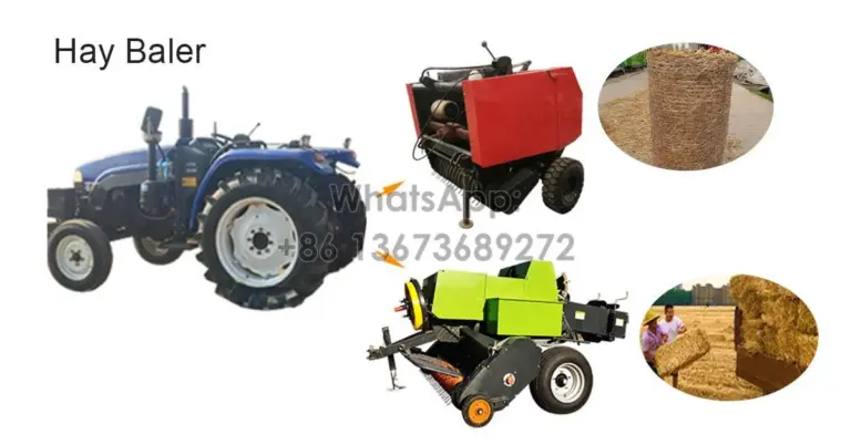 Hay Baler for round and square bales