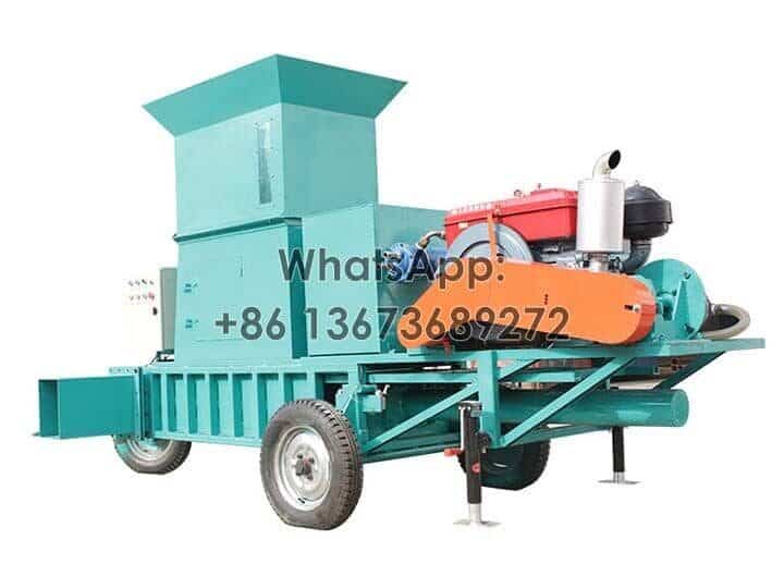 double cylinder hydraulic silage baler