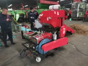 Mini silage baler