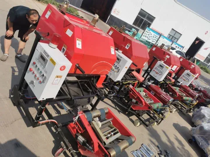 mini machines d'emballage d'ensilage