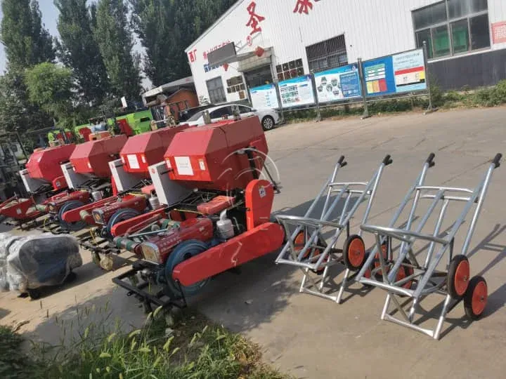 Presse à balles et enrubanneuse d'ensilage à vendre