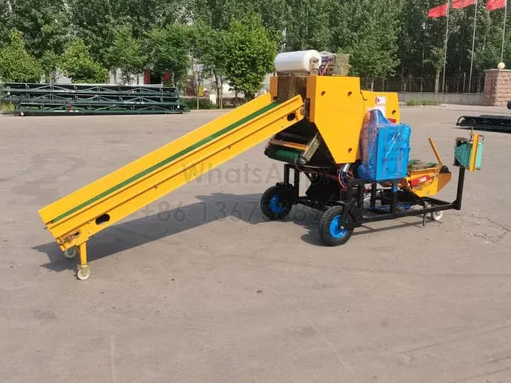 Mini silage baler machine