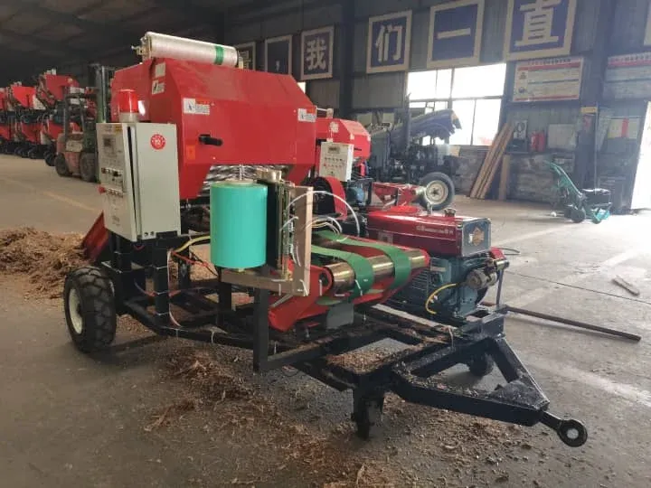 Customized Tractor-Driven Silage Feed Baler For Kenyan Livestock 1 Customized silage bale wrapper