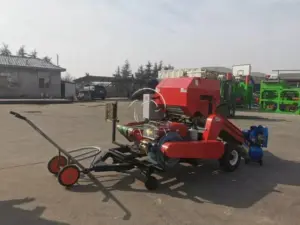 Empacadora de ensilaje | Empacadora de paja | Máquina empacadora de césped 2 Silage feed baler