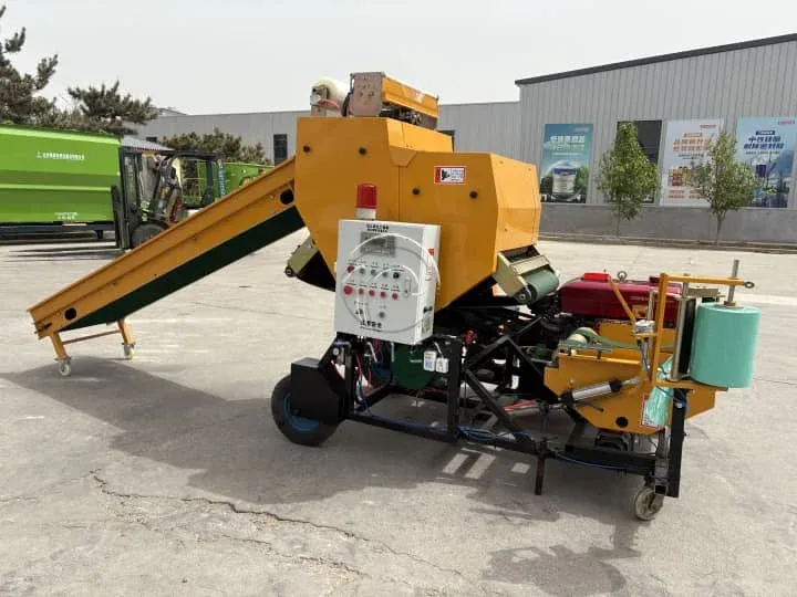 Why Is 60-Model Silage Bale Wrapping Machine Popular? 1 Silage baling and wrapping machine from taizy