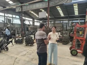 Baler Silase | Baler Jerami | Mesin Baling Rumput 2 Grass cutter factory visit