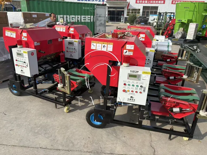 5 sets of silage baler machines