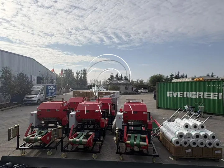 silage baler and wrapper for sale