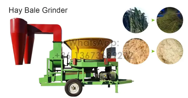 hay bale grinder