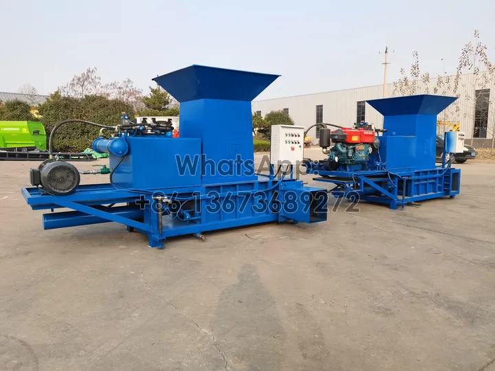 Hydraulic hay baler electric motor vs. Diesel engine