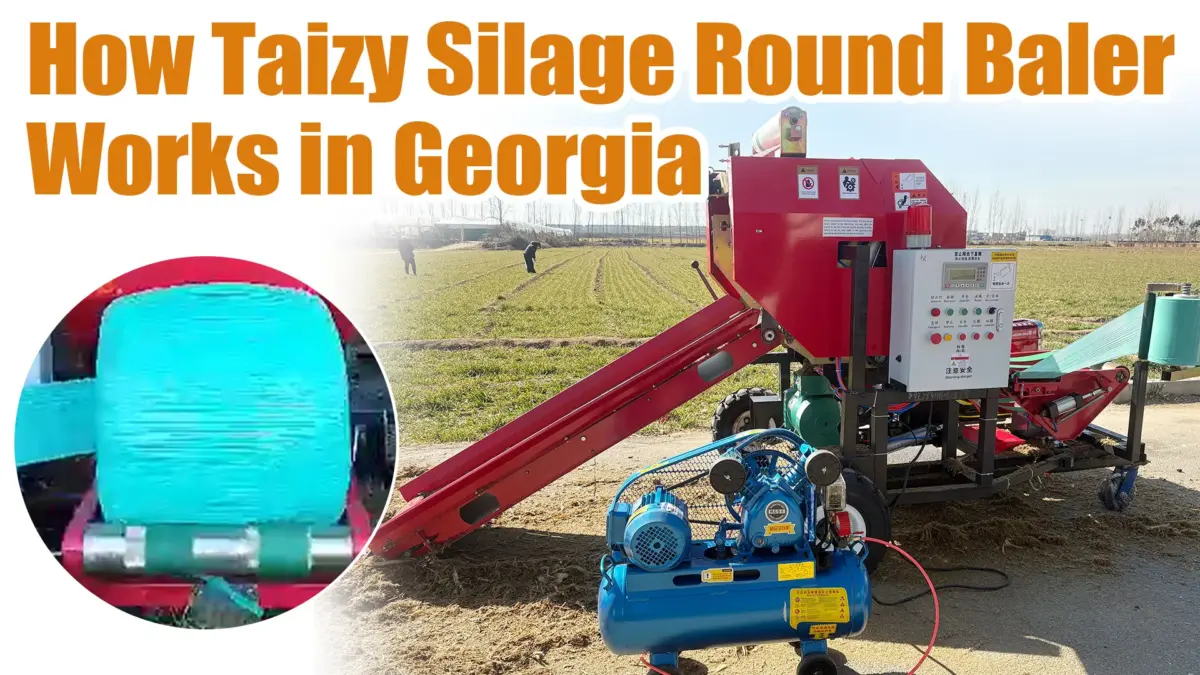 Georgia Customer Feedback – Haylage Baler Working Video