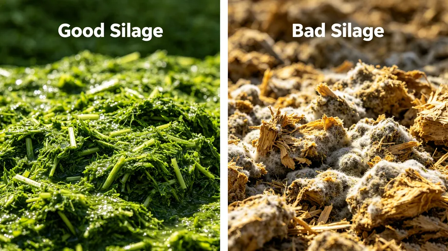 Good silage vs bad silage