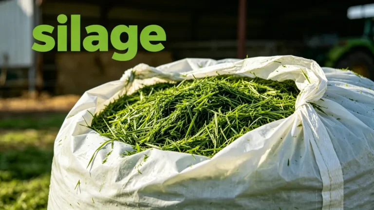 silage making