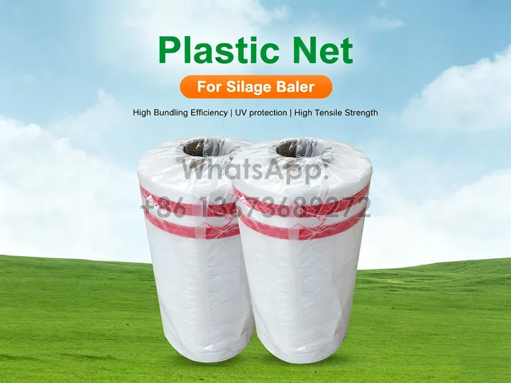 Silage Baling And Wrapping Material 1 Plastic net for silage baler